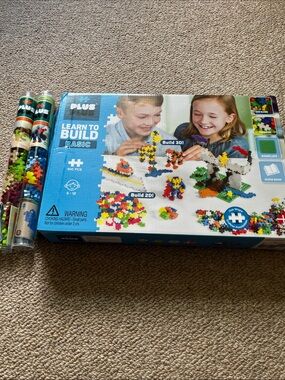 Learn to Build Basic Kids Toy - Multi-Color Plus Plus Blocks 🦕 🦖